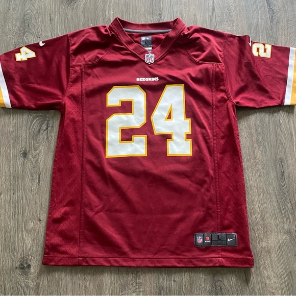 NFL Josh Norman jersey youth Large kids L boys lg football Nike Redskins 24 - Picture 2 of 7